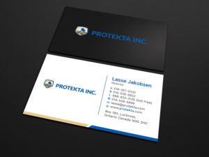 Business Card Design by Tripti Ranjan Gain for Protekta Inc. | Design: #19170244
