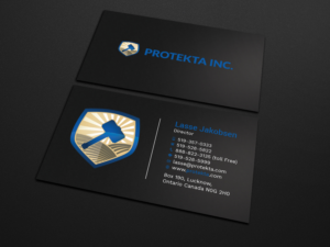 Business Card Design by Tripti Ranjan Gain for Protekta Inc. | Design: #19170248