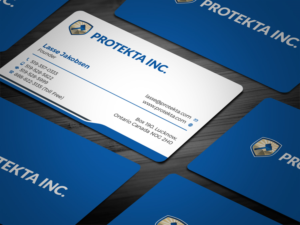 Business Card Design by Tripti Ranjan Gain for Protekta Inc. | Design: #19170952