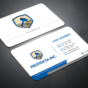 Business Card Design by Mishuy for Protekta Inc. | Design: #19162743