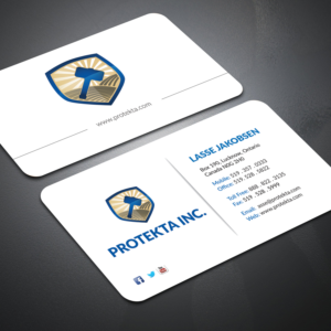 Business Card Design by Mishuy for Protekta Inc. | Design: #19162926