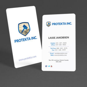 Business Card Design by Mishuy for Protekta Inc. | Design: #19167162