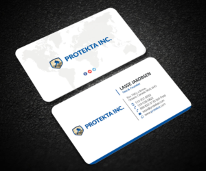 Business Card Design by Guruje for Protekta Inc. | Design: #19199234