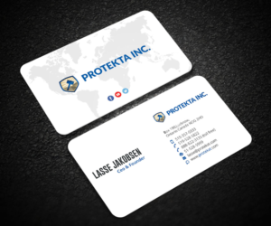 Business Card Design by Guruje for Protekta Inc. | Design: #19199237
