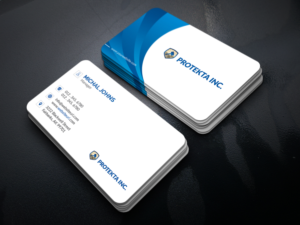 Business Card Design by MD. IBANUR 2 for Protekta Inc. | Design: #19219058