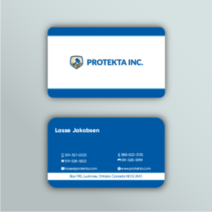 Visitenkarten-Design von mohammed0085 für Protekta Inc. | Design #19170202