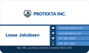Business Card Design by mohammed0086 for Protekta Inc. | Design: #19171328