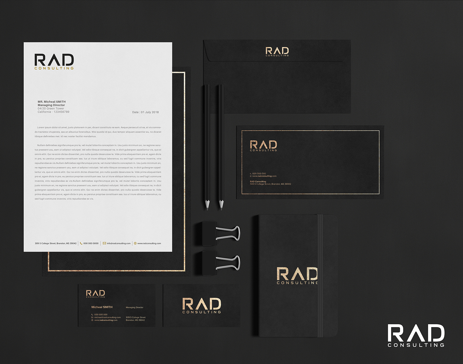 Stationery Design by Tilt for this project | Design #19181396