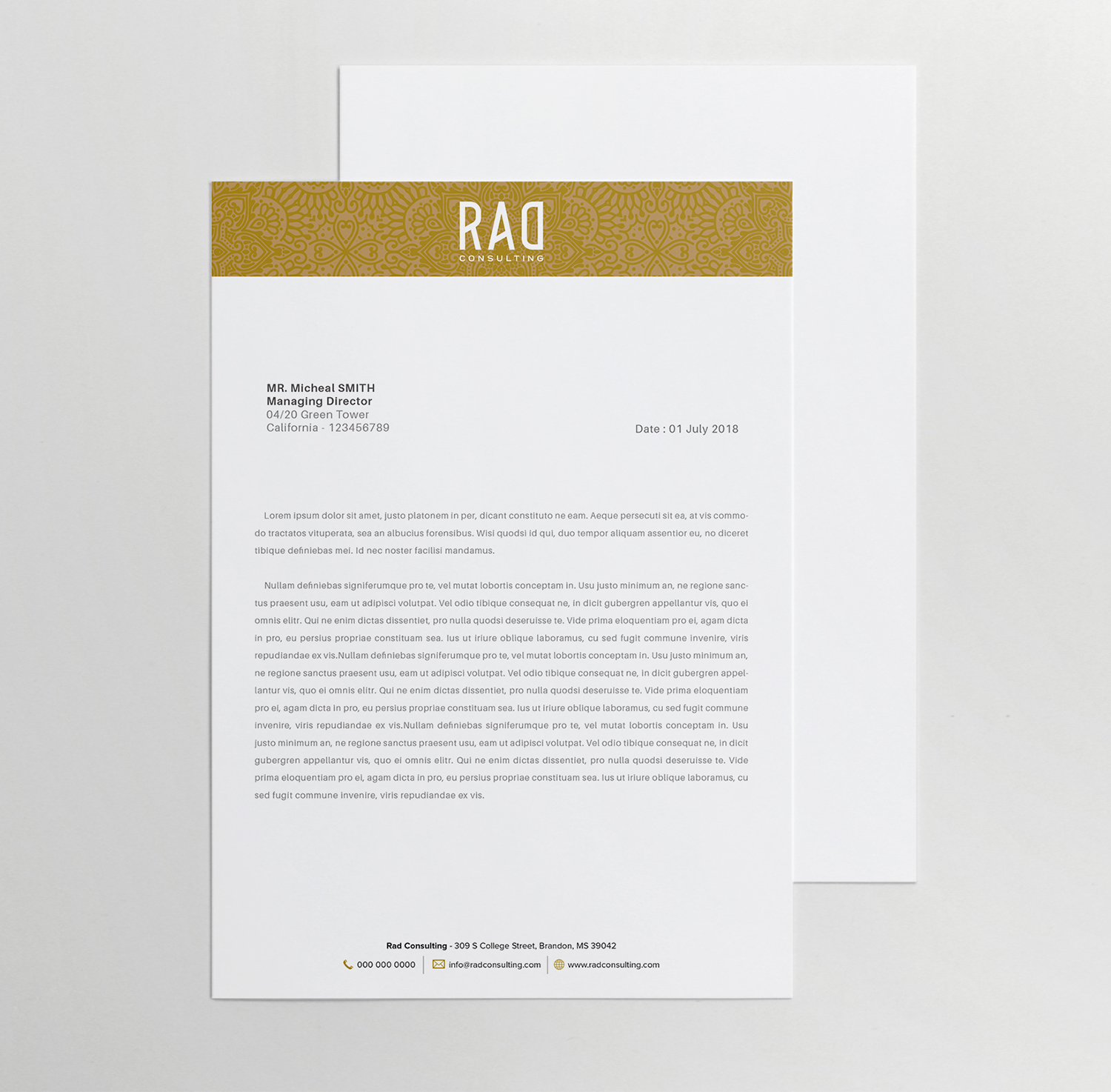 Stationery Design by Tilt for this project | Design #19246576