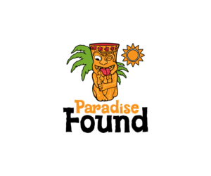 Paradise Found ...( maybe add ) a craft cocktail lounge  | Logo Design by ACK Design