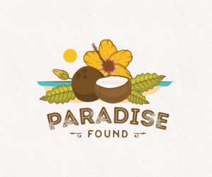 Paradise Found ...( maybe add ) a craft cocktail lounge  | Logo Design by 91.kremena.petrova