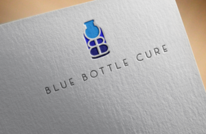 Blue Bottle Cure | Logo Design by GLDesigns