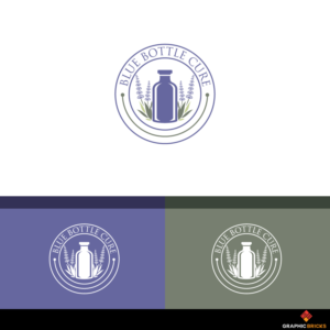 Blue Bottle Cure | Logo Design by Graphic Bricks