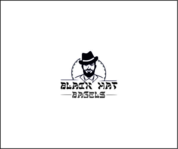 Design de Logo par Mihaela pour Black Hat Bagels | Design #19163486