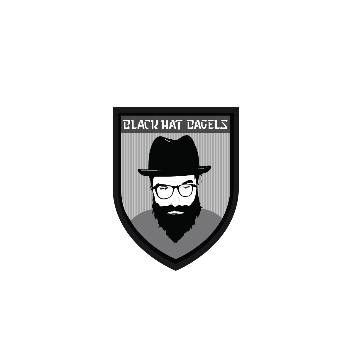 Logo Design by softvitals for Black Hat Bagels | Design #19160461