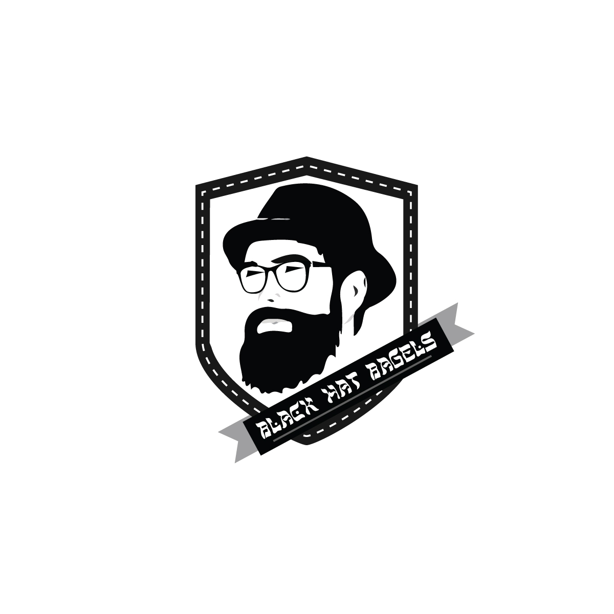 Logo Design by softvitals for Black Hat Bagels | Design #19160462