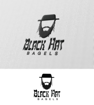 Logo Design by Impressive Solutions for Black Hat Bagels | Design: #19154268