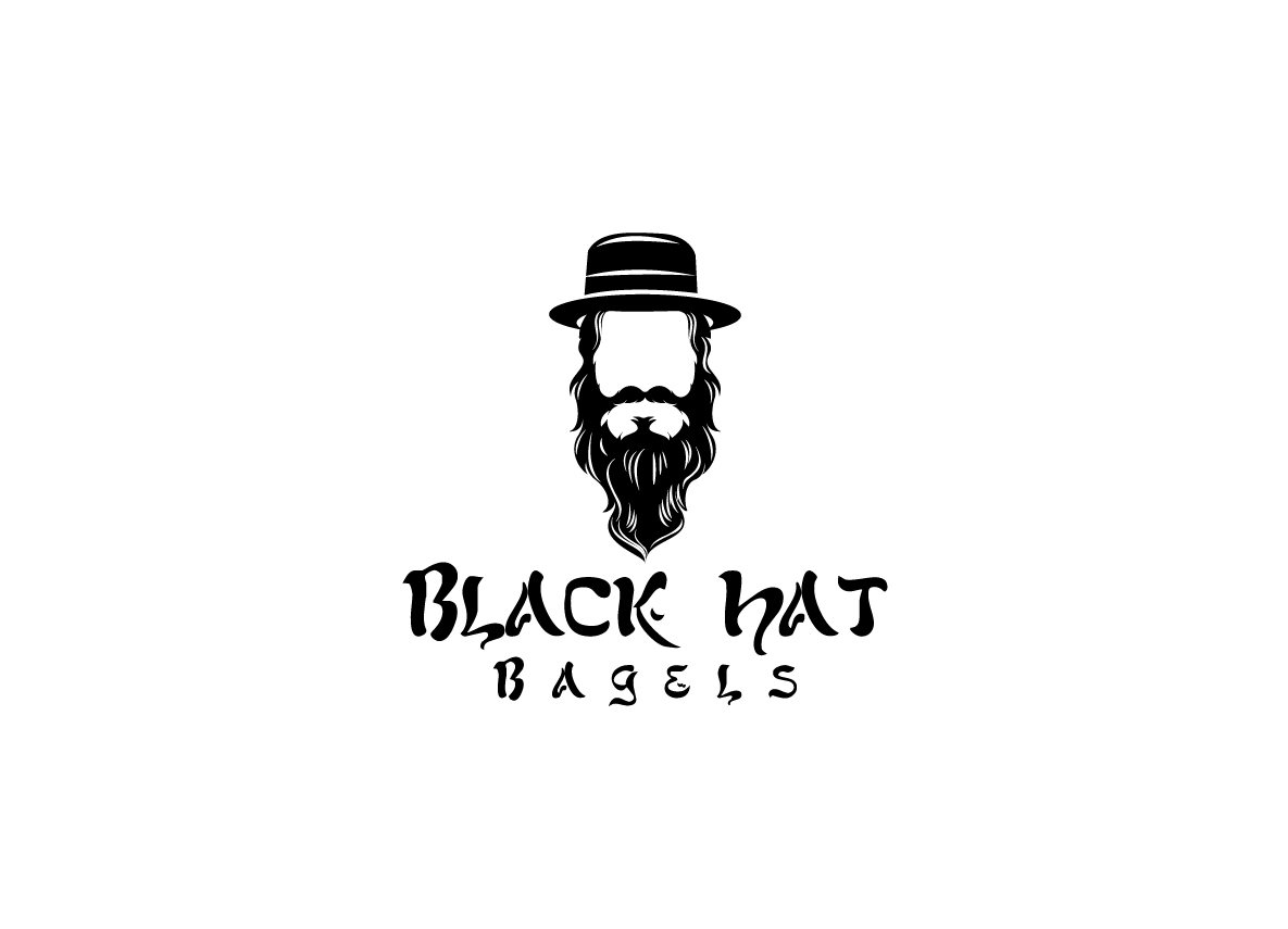 Logo Design by creative.bugs for Black Hat Bagels | Design #19155804
