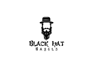 Logo Design by creative.bugs for Black Hat Bagels | Design: #19155804