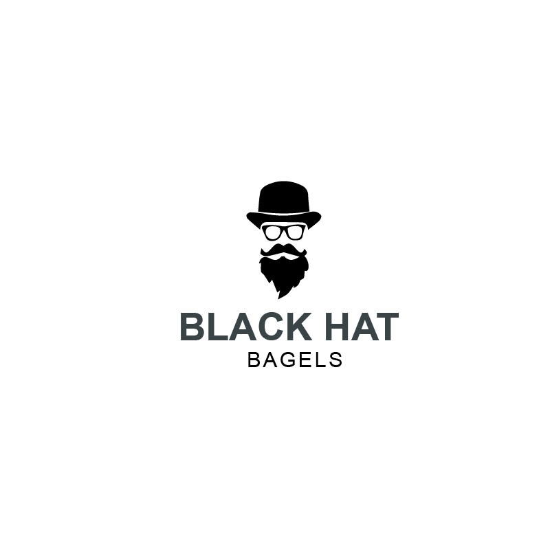 Logo Design by creativewave for Black Hat Bagels | Design #19174846