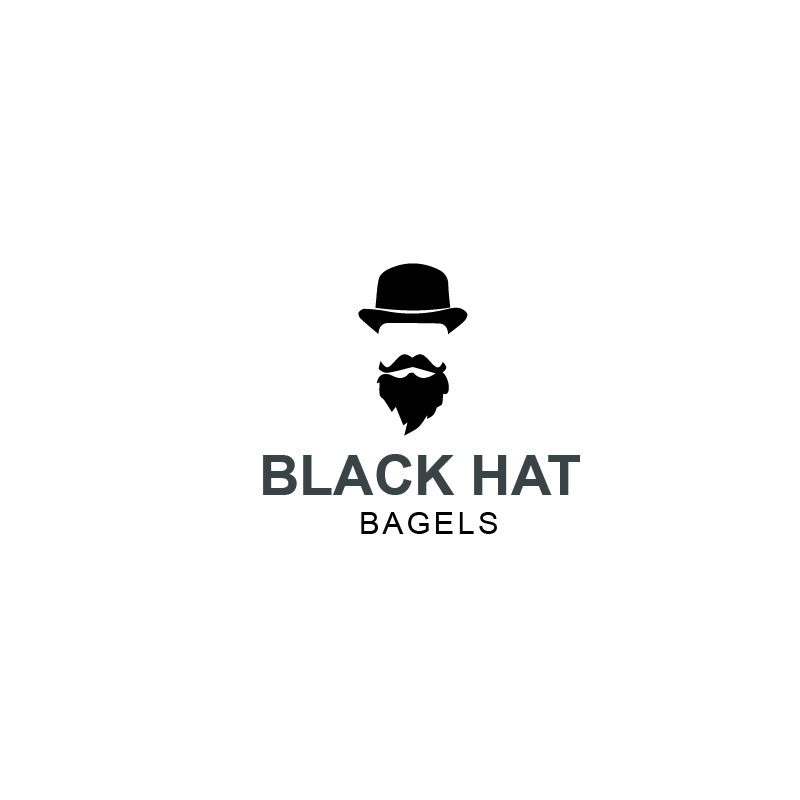 Logo Design by creativewave for Black Hat Bagels | Design #19174847