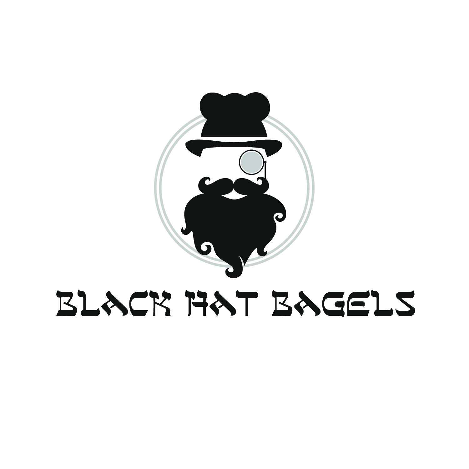 Logo-Design von sakthihsr95 für Black Hat Bagels | Design #19162807