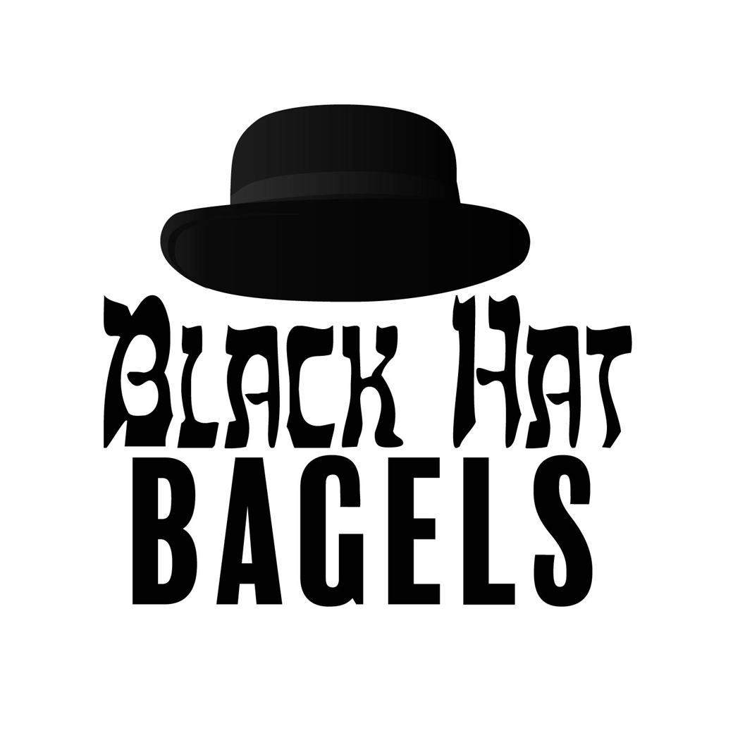Logo Design by Roman Design for Black Hat Bagels | Design #19174680
