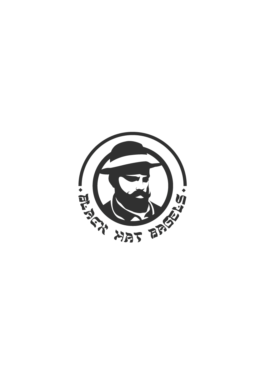 Logo Design by ValMoran for Black Hat Bagels | Design #19156602