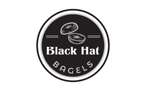 Diseño de Logo por gurudev3 para Black Hat Bagels | Diseño #19158034