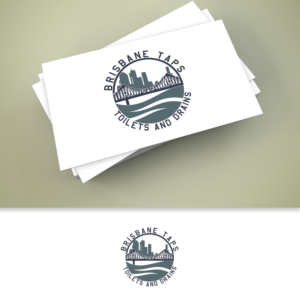 Brisbane Taps Toilets and Drains | Logo Design by ClearDesign