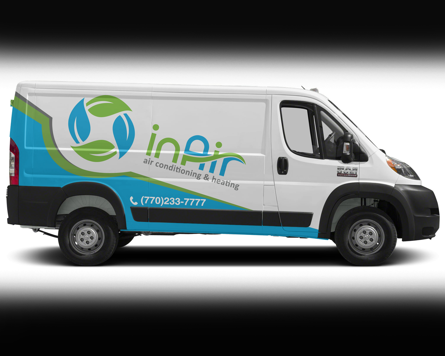 Car Wrap-Design von RubelRir für inAir Heating & Air, LLC | Design #19236192