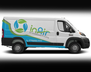 Car Wrap Design by RubelRir for inAir Heating & Air, LLC | Design: #19236192