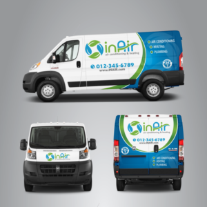 Heating, Cooling, Plumbing. 770.233.7777 www.inairUSA.com | Design de Covering de Véhicule par Anung Shudax