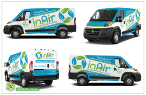 Car Wrap Design by Azhoeck for inAir Heating & Air, LLC | Design: #19258605