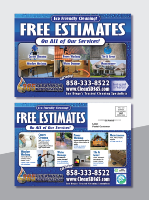 365 EDDM FLYER FOR CARPET CLEANING & WINDOW WASHING | Flyer Design by Achiver
