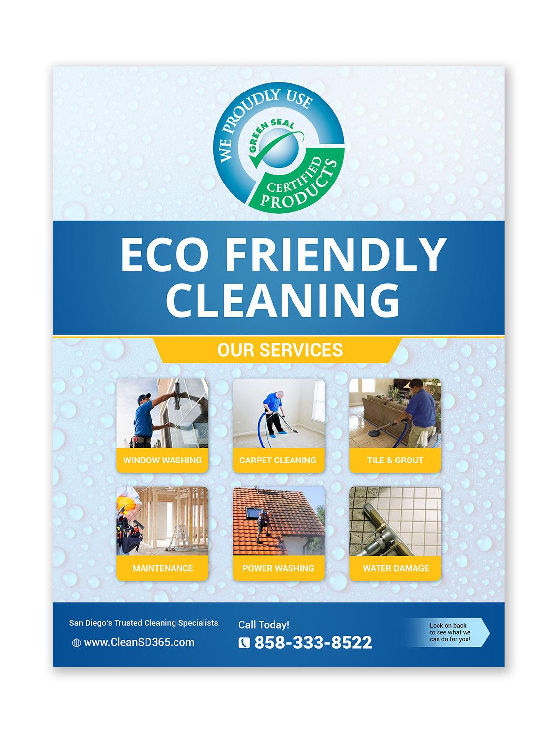 Flyer Design by creative.bugs for SD Pro Team | Design #19165331