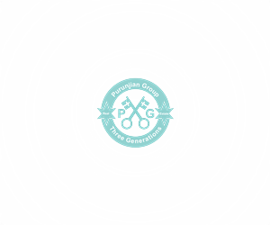 PG | Purunjian Group | Real Estate | pgmoves.com or Three Generations  | Logo Design by .Ashu.