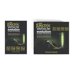 The Electric Vehicle Evolution strategic investing book | Buchumschlag Design von Ryan Munir