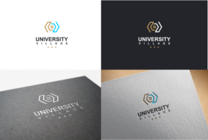 University Village  | Design de Logo par eudo