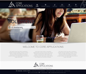 Web-Design von A.D.S für Core Applications | Design: #2884815