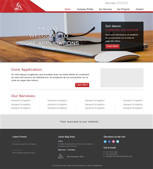 Web-Design von Ding für Core Applications | Design: #2866156