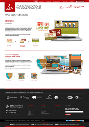 Web-Design von NABS DESIGN für Core Applications | Design: #2897444