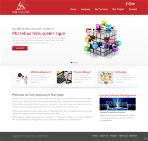 Web-Design von pb für Core Applications | Design: #2866705