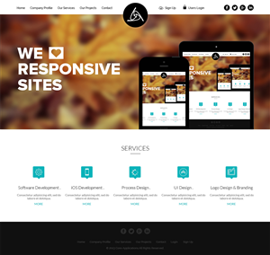 Web Design by ESolz Technologies for Core Applications | Design #2866766