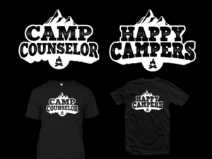 Camp Counselor // Happy Camper T-Shirts | Diseño de Camiseta por 2ndfloorharry
