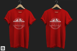 Camp Counselor // Happy Camper T-Shirts | Diseño de Camiseta por Barney Stinson