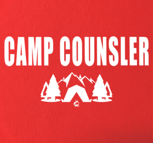 Camp Counselor // Happy Camper T-Shirts | Diseño de Camiseta por Light Hand Design