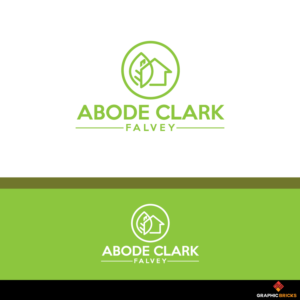 abode clark|falvey | Logo Design by Graphic Bricks