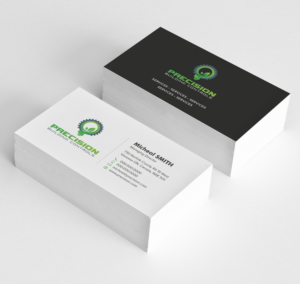 Precision Building Controls needs a business card design with logo | Diseño de Tarjeta de Presentación por Tilt