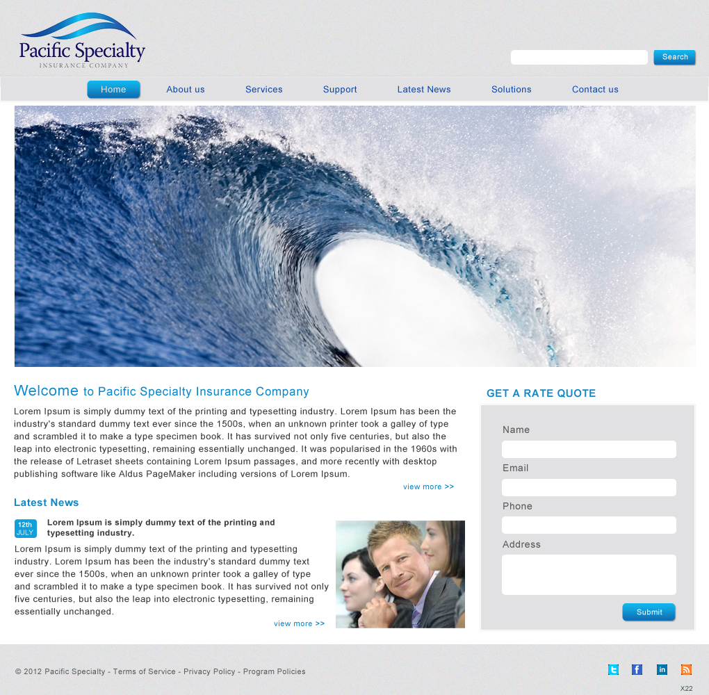 Web Design by pb for this project | Design #673827